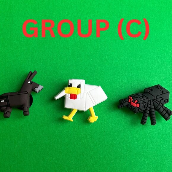 Minecraft Crocs Shoe Charms Set of 13 - jibbitz Charms - Picture 6 of 6